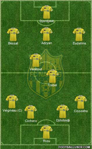 FC Nantes Formation 2012