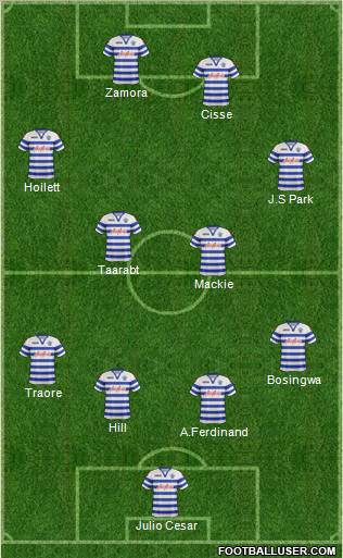 Queens Park Rangers Formation 2012