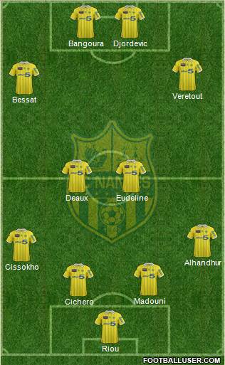 FC Nantes Formation 2012