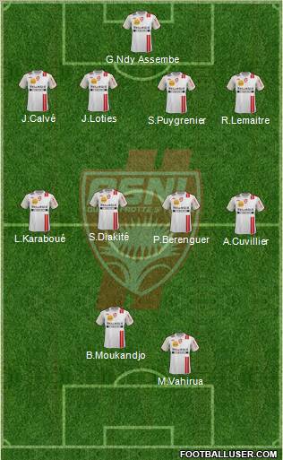 A.S. Nancy Lorraine Formation 2012