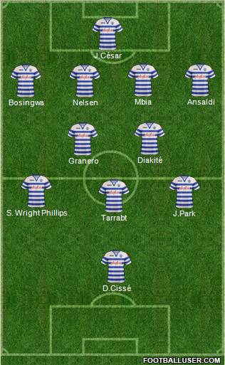 Queens Park Rangers Formation 2012