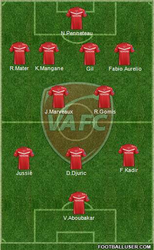 Valenciennes Football Club Formation 2012