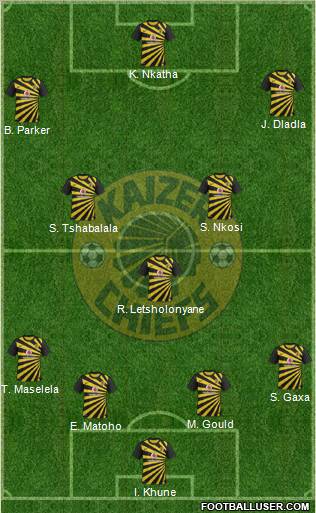 Kaizer Chiefs Formation 2012