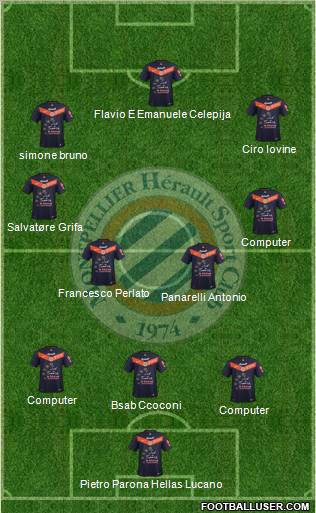 Montpellier Hérault Sport Club Formation 2012