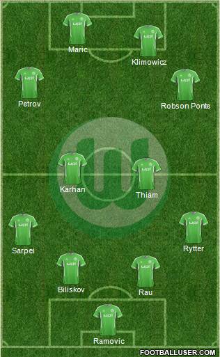 VfL Wolfsburg Formation 2012