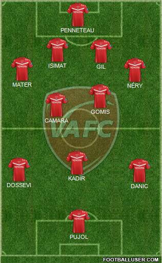 Valenciennes Football Club Formation 2012