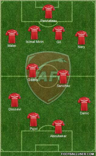 Valenciennes Football Club Formation 2012