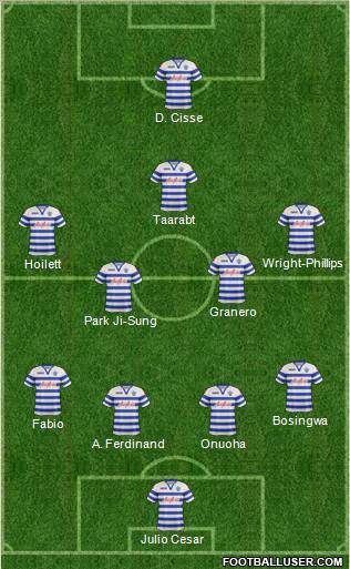 Queens Park Rangers Formation 2012