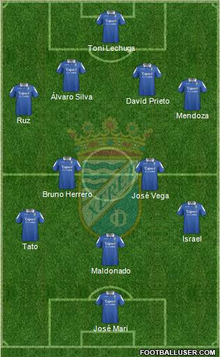 Xerez C.D., S.A.D. Formation 2012