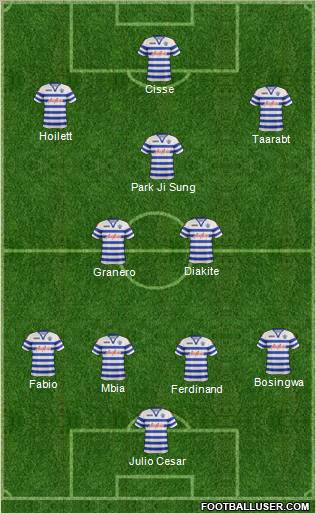 Queens Park Rangers Formation 2012