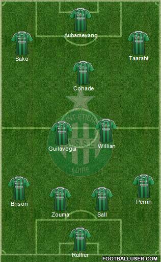 A.S. Saint-Etienne Formation 2012