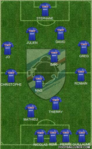 Sampdoria Formation 2012