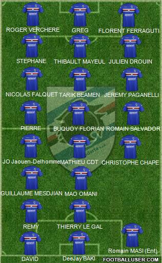 Sampdoria Formation 2012