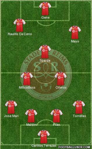 Stade de Reims Formation 2012