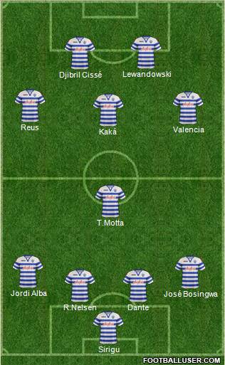 Queens Park Rangers Formation 2012