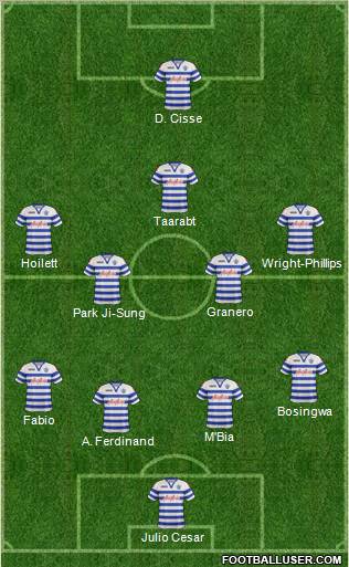 Queens Park Rangers Formation 2012