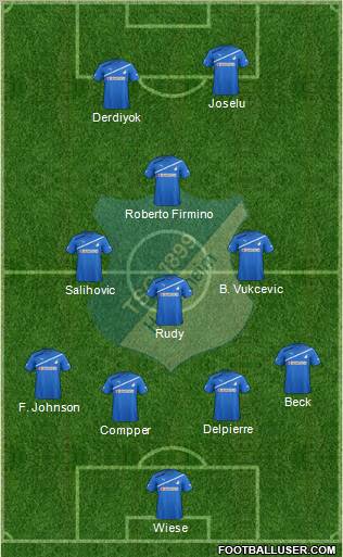 TSG 1899 Hoffenheim Formation 2012