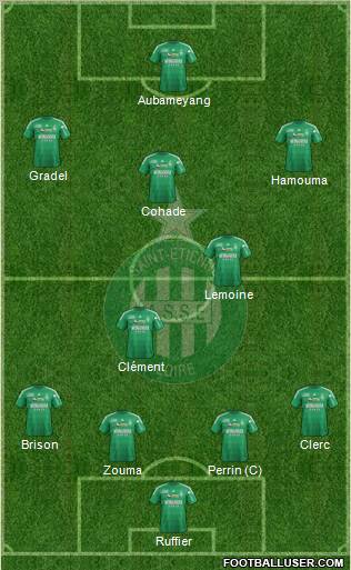 A.S. Saint-Etienne Formation 2012