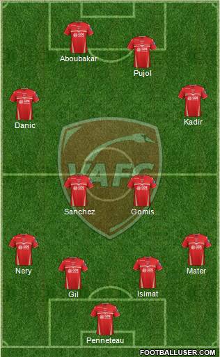 Valenciennes Football Club Formation 2012