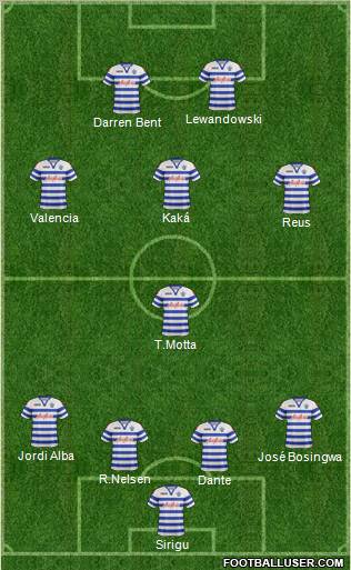 Queens Park Rangers Formation 2012