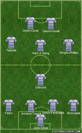 Queens Park Rangers Formation 2012