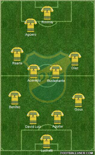 Defensa y Justicia Formation 2012