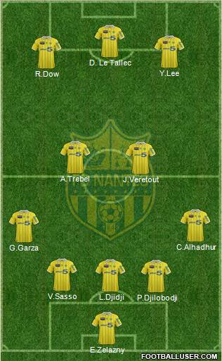 FC Nantes Formation 2012