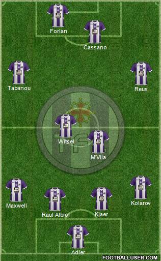 Toulouse Football Club Formation 2012