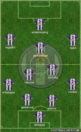 Toulouse Football Club Formation 2012