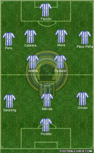 Hércules C.F., S.A.D. Formation 2012