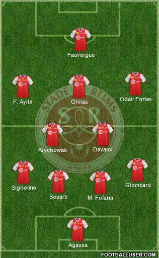 Stade de Reims Formation 2012