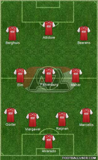 AZ Alkmaar Formation 2012