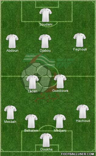 Algeria Formation 2012