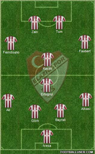 Elazigspor Formation 2012