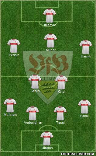 VfB Stuttgart Formation 2012