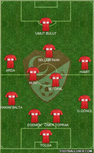 Turkey Formation 2012