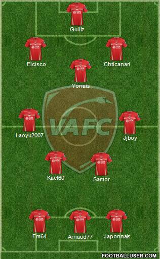 Valenciennes Football Club Formation 2012