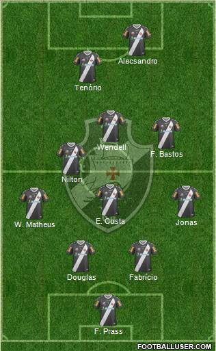 CR Vasco da Gama Formation 2012