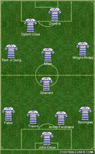 Queens Park Rangers Formation 2012