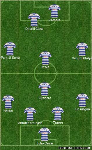 Queens Park Rangers Formation 2012