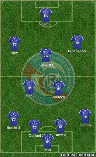 Racing Club de Strasbourg-Football Formation 2012