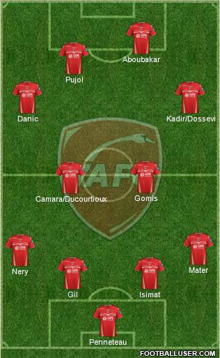 Valenciennes Football Club Formation 2012