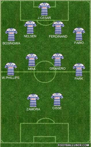 Queens Park Rangers Formation 2012