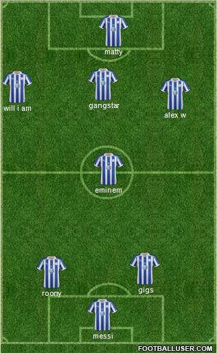 Sheffield Wednesday Formation 2012