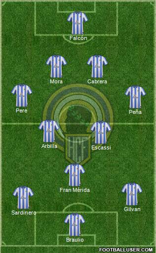 Hércules C.F., S.A.D. Formation 2012