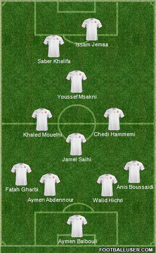 Tunisia Formation 2012