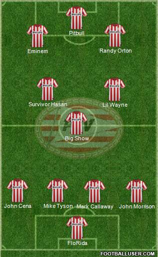 PSV Formation 2012