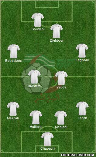 Algeria Formation 2012