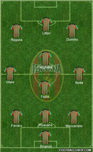 Ternana Formation 2012