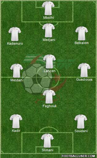 Algeria Formation 2012